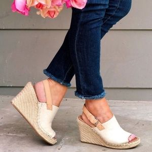 BNWT TOMS ESPADRILLE WEDGES